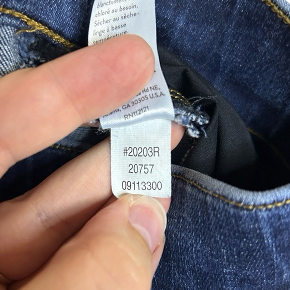 Spanx Women’s Distressed Jean Denim Jeggings Leggings MEDIUM - Picture 15 of 16